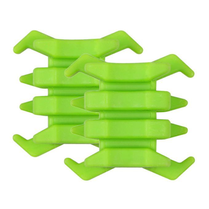 2pcs Rubber Split Limb Vibration Dampener For Compound Bow, Green