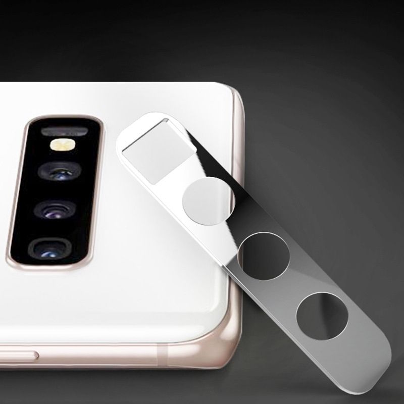 10D Full Coverage Mobile Phone Metal Rear Camera Lens Protection Cover For Samsung Galaxy S10