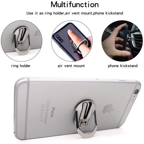 Phone Ring Holder 360* Rotate Freely Car Air Vent