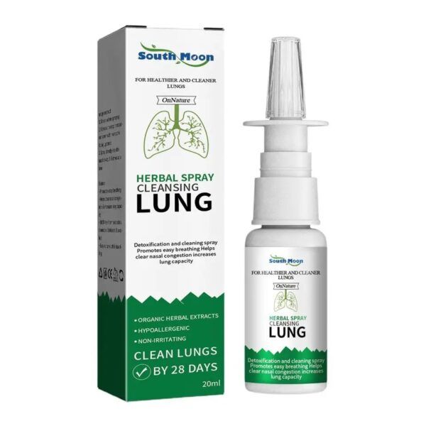 HERBAL SPRAY CLEANSING LUNGS
