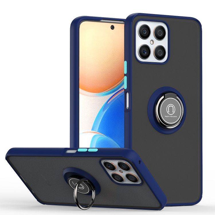 TPU+PC Ring Holder Case For Honor X8