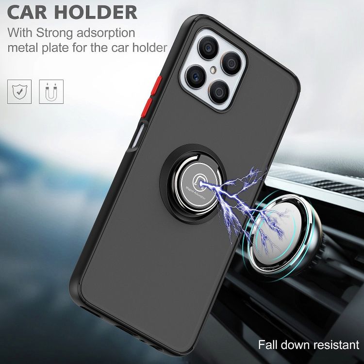 TPU+PC Ring Holder Case For Honor X8