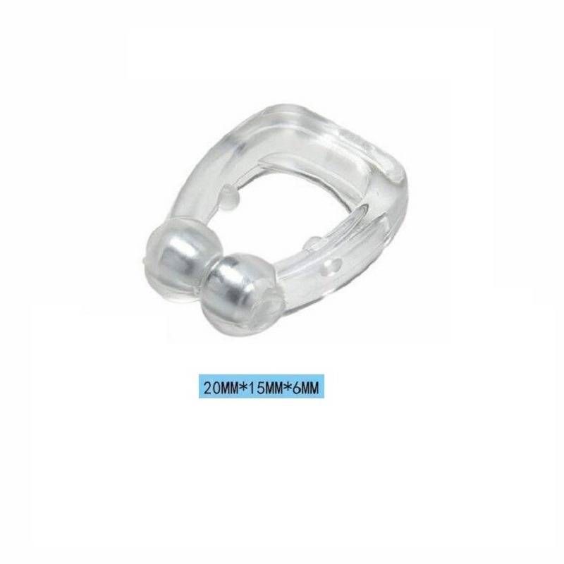 Magnetic Anti Snoring Nose Clip Device, Silicone Snore Stopper, Easy Breathe, Improve Sleeping