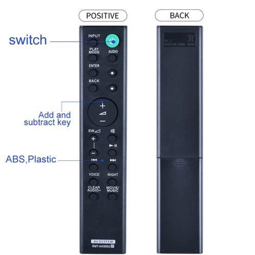 RMT-AH300U Soundbar Remote Control For Sony Sound
