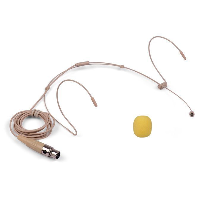 Lightweight Headworn Headset Microphone Condenser Mic 4-pin