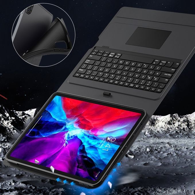 For IPad Pro 11 Inch (2020) Benks Integrated Touch Bluetooth Keyboard Bluetooth Keyboard Protective Case With Pen Slot & Sleep / Wake-up Function