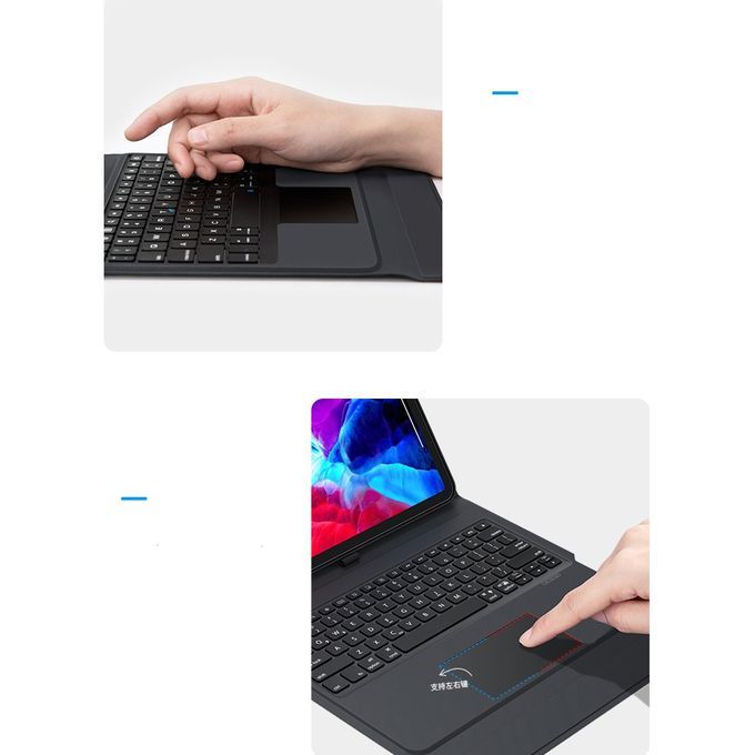 For IPad Pro 11 Inch (2020) Benks Integrated Touch Bluetooth Keyboard Bluetooth Keyboard Protective Case With Pen Slot & Sleep / Wake-up Function