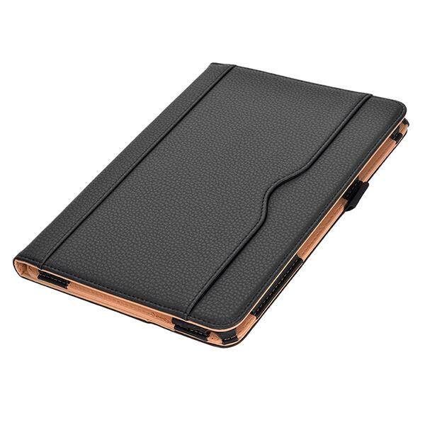 Muti-angle Folio PU Leather Handheld Smart Case Cover For For 9.7 Inch Samsung Galaxy Tab S3 Tablet Red