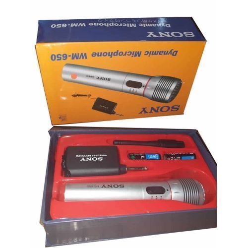Dynamic Sony  Weird And Wireless Microphone