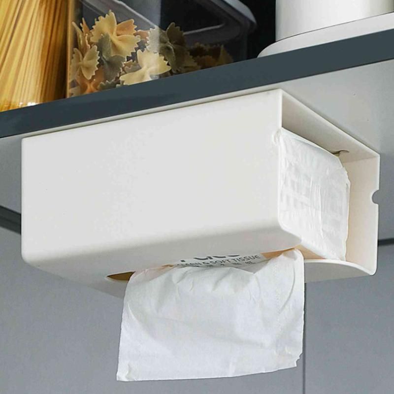 Kitchen Tissue Box Non Perforated Paper Storage Box Drawer