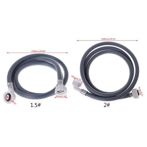 Washing Machine Dishwasher Inlet Pipe Water Feed Fill Hose Inlet Tube With 90 Degree Bend  Water Inlet Pipe