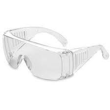 UD 30 CLEAR SAFETY OVER SPECTACLES / GOGGLES - ANTI SCRATCH/99% UV PROTECTION