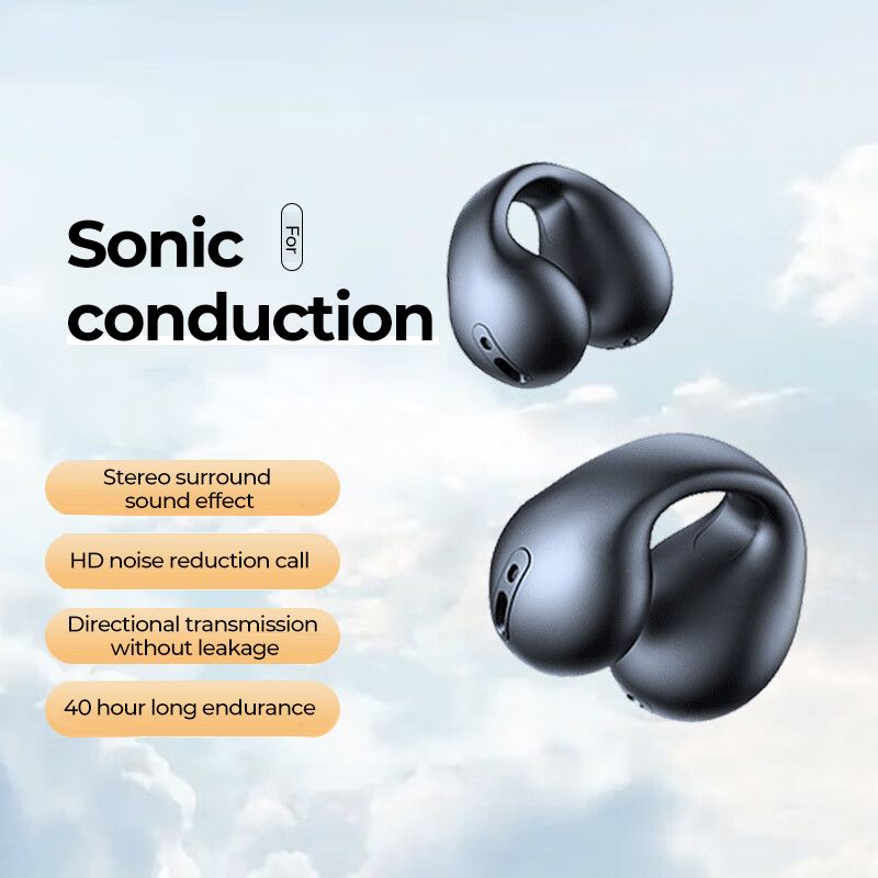 Bone Conduction Wireless Bluetooth 5.3 Waterproof Headset