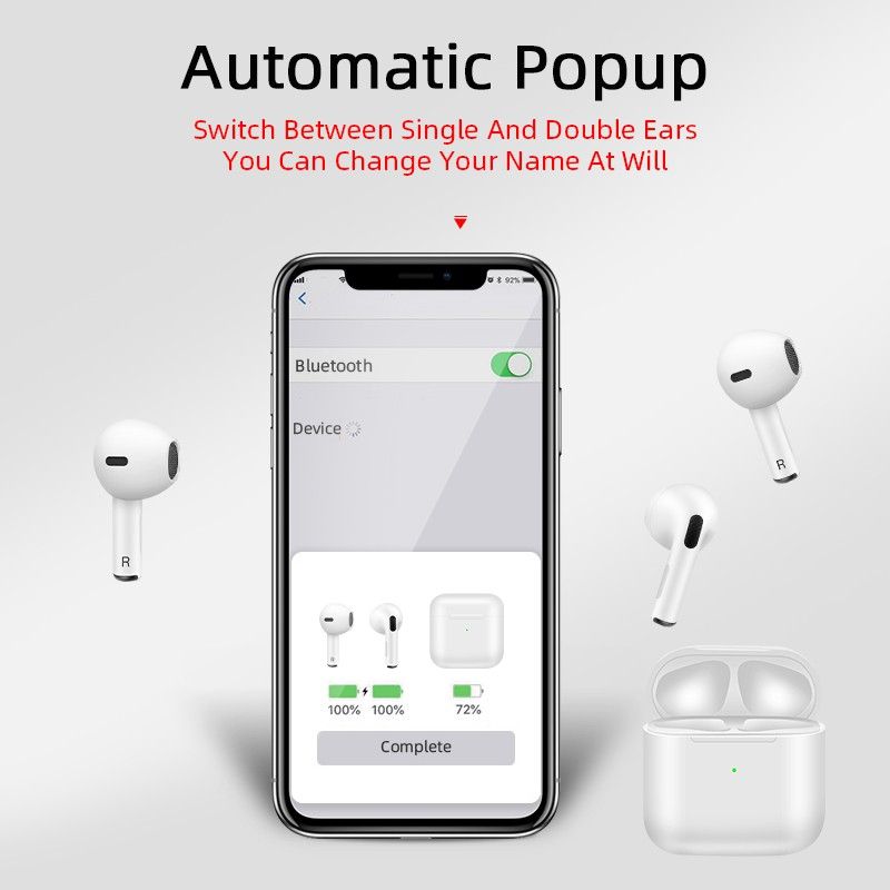 Tws Wireless Bluetooth Headsets Earphones Pro4
