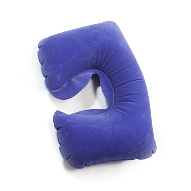 Inflatable Travel Flight Pillow Neck U Rest Air Cushion+