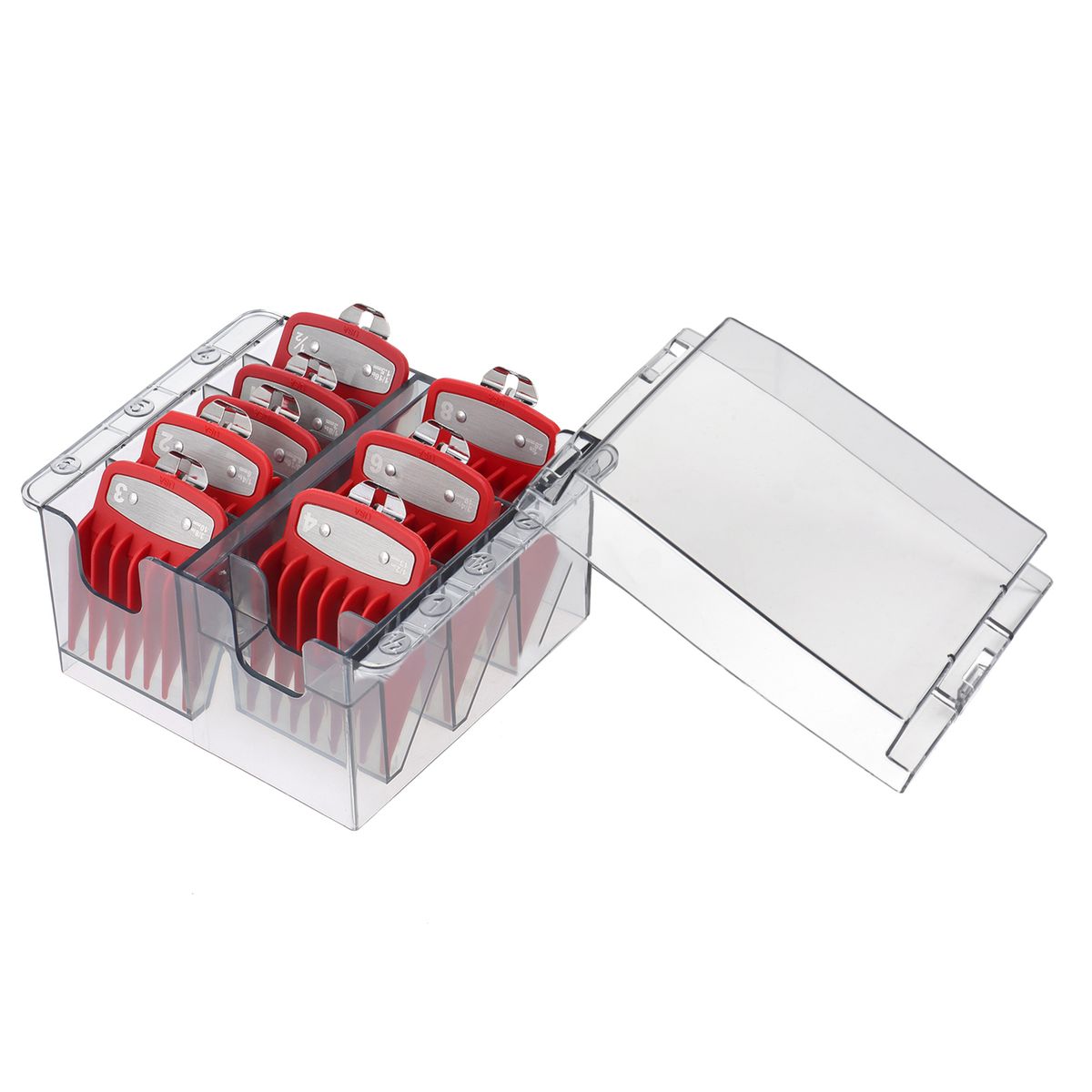 Plastic Organizer For 8 Blades Storage Case Rack Clipper
