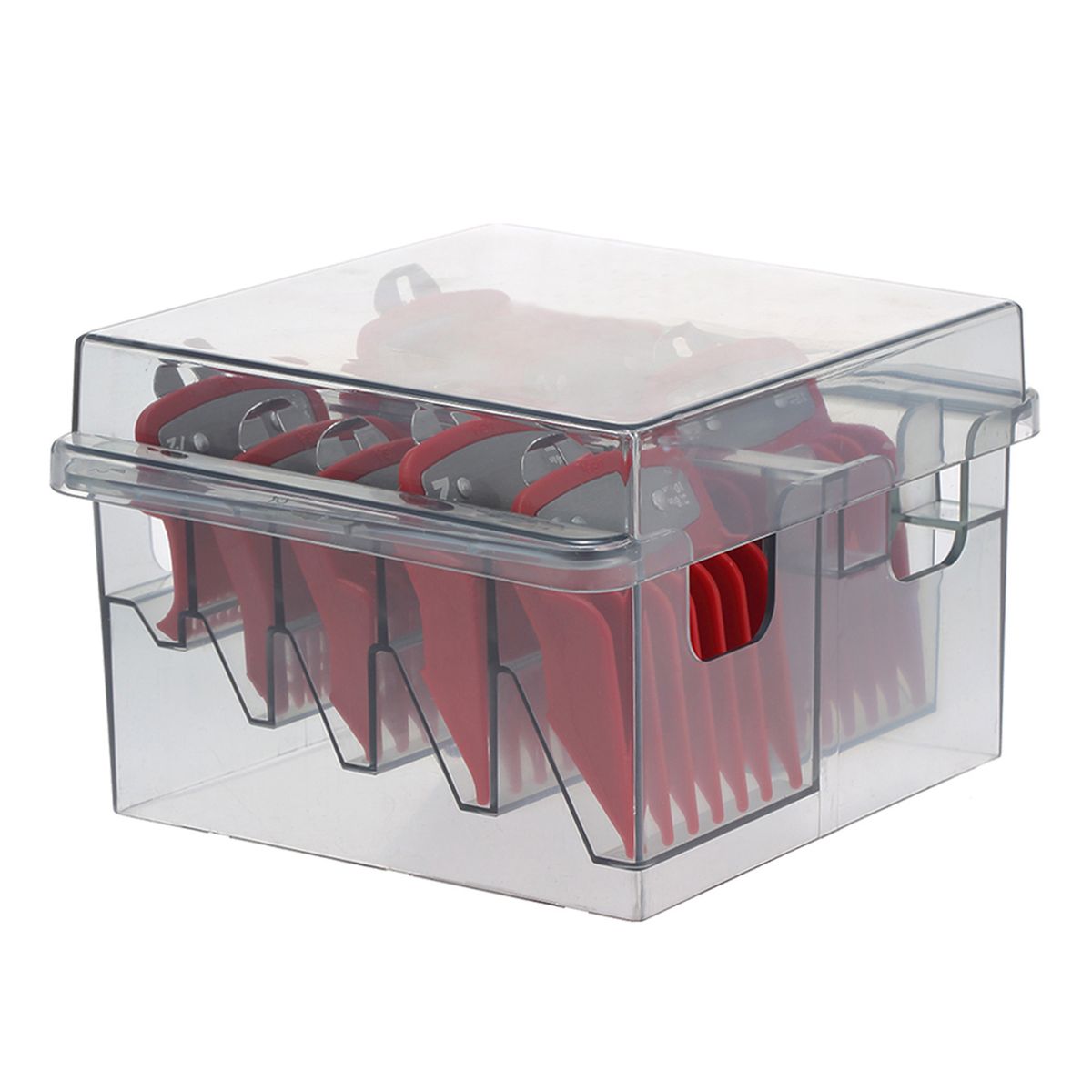 Plastic Organizer For 8 Blades Storage Case Rack Clipper