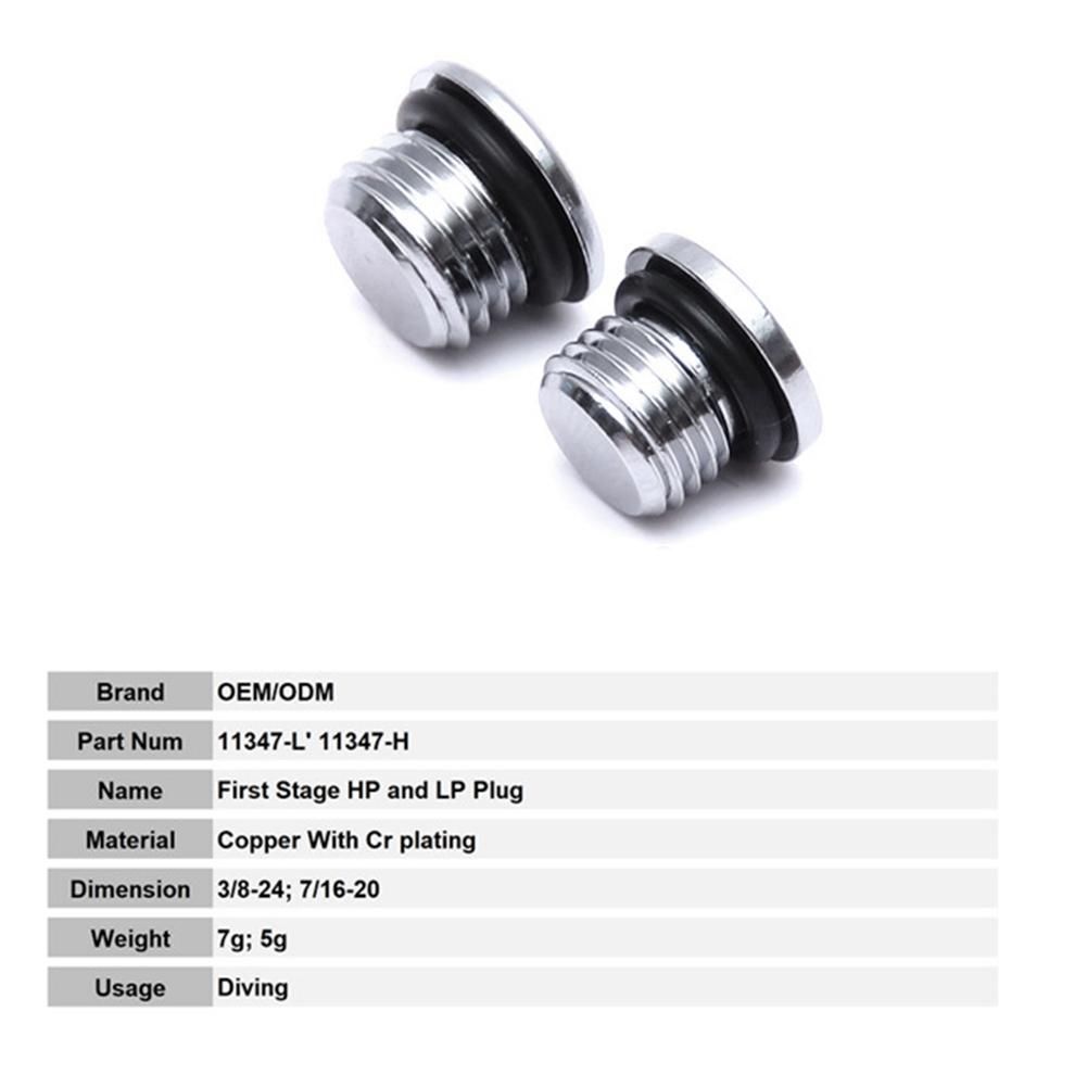 Scuba Diving 1St Regulator High Pressure Port Plug