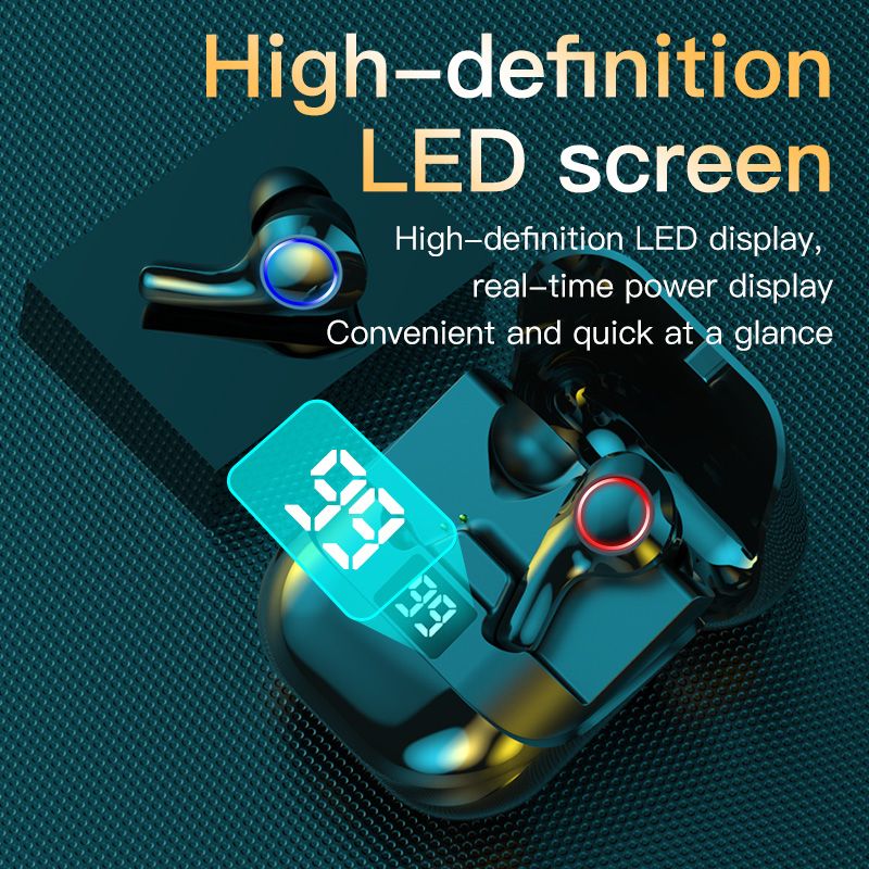 2023 New Upgraded PT08 40-hour Playtime ENC True Wireless Earbuds