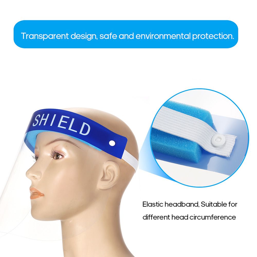 1Pcs Full Face Ma-sk Anti-droplets Anti-fog Face Shield