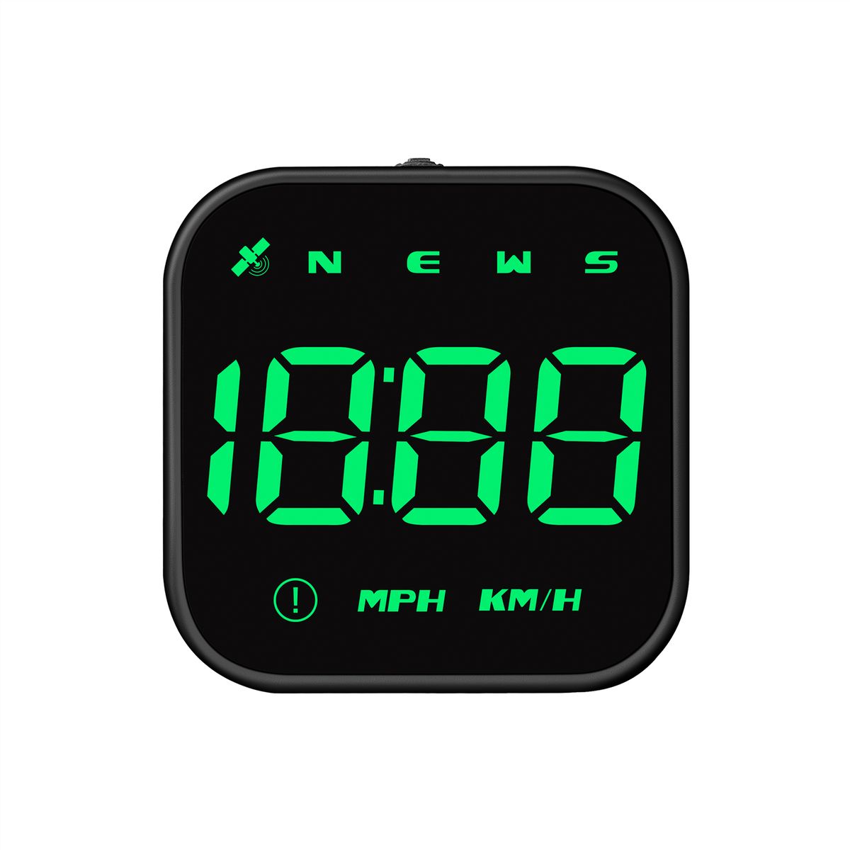 GPS Speedometer Heads Up Display Driving Direction Time