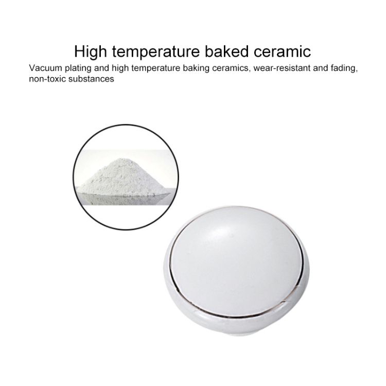 10 PCS 5085 Single Hole Ceramic Cabinet Handle