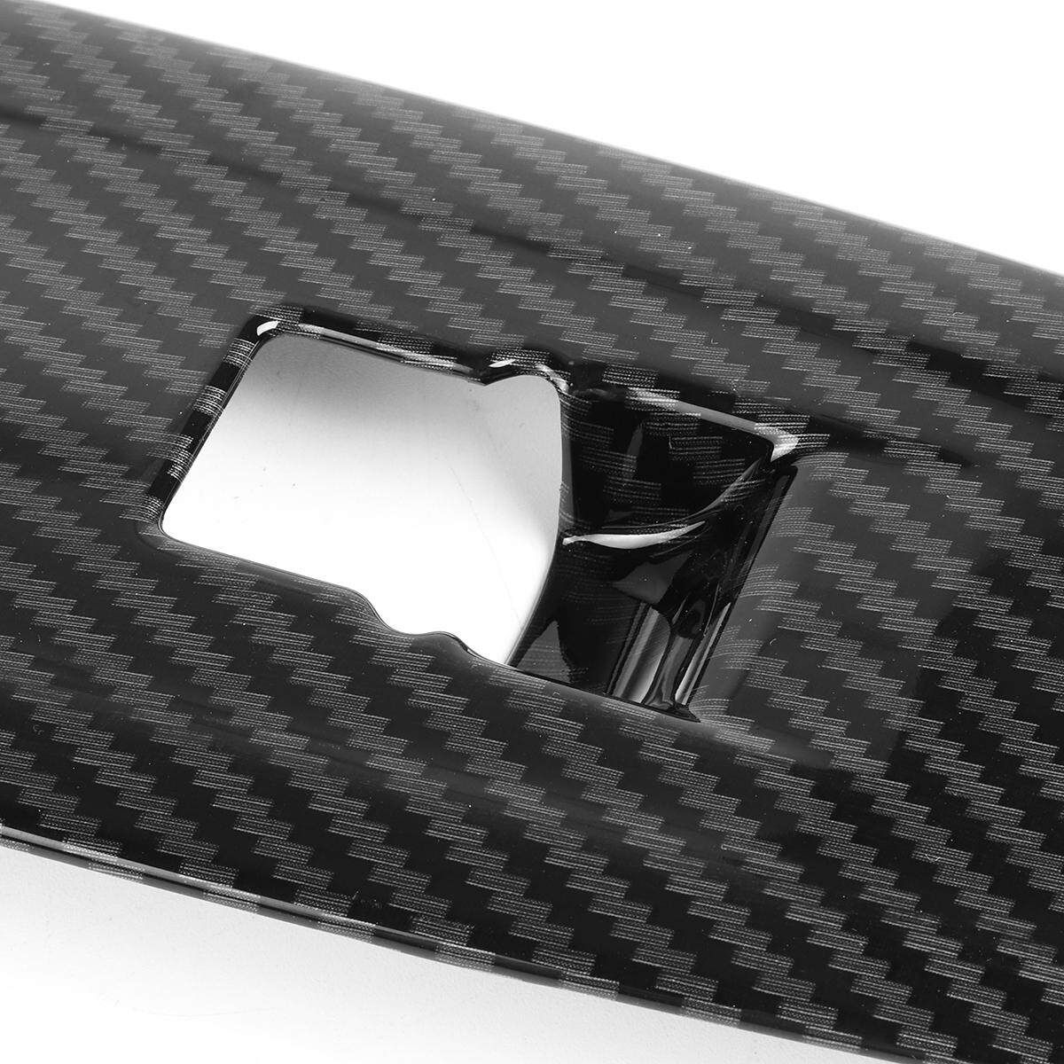 Carbon Fiber Style Window Lift Switch Button Panel Cover For Honda Accord 2018