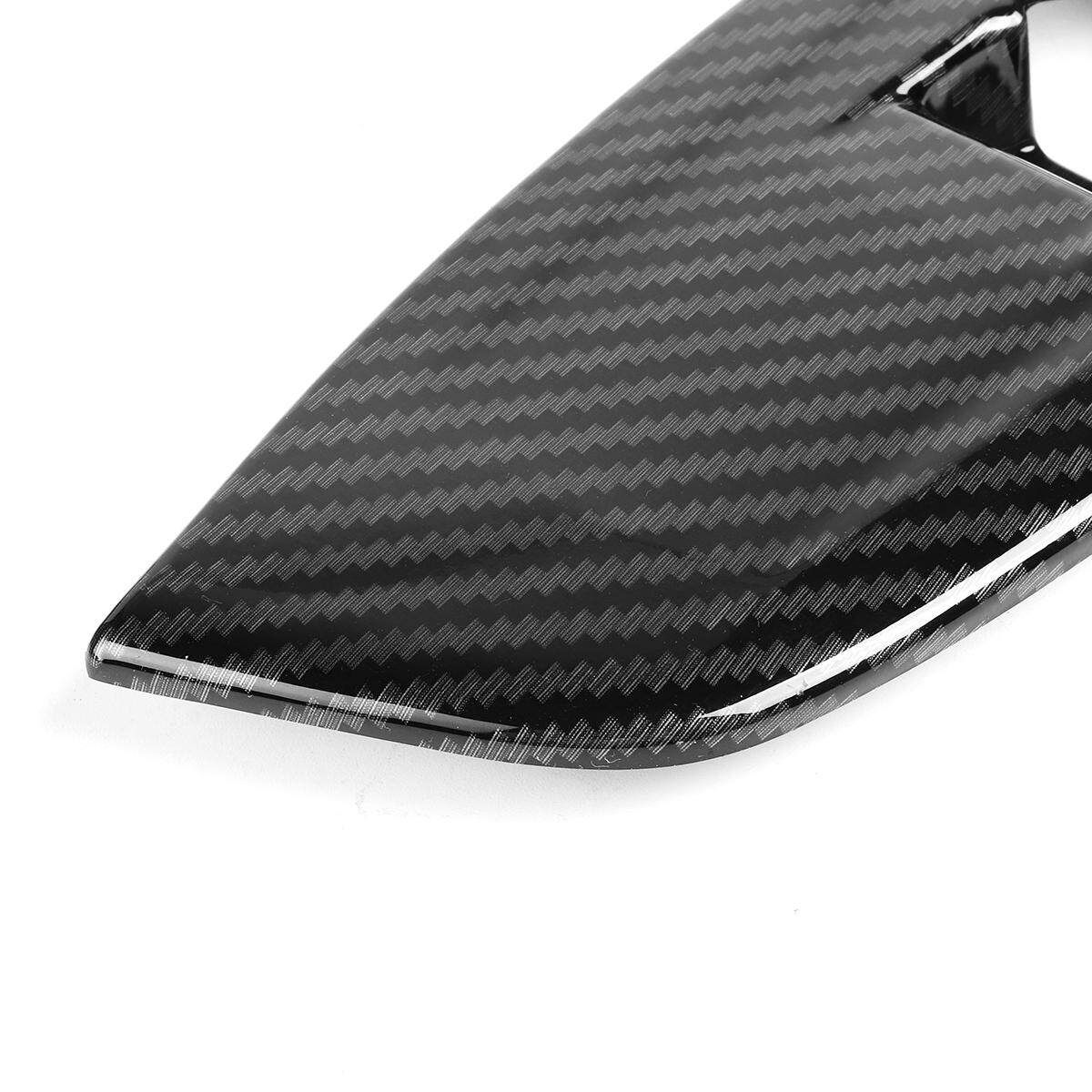Carbon Fiber Style Window Lift Switch Button Panel Cover For Honda Accord 2018