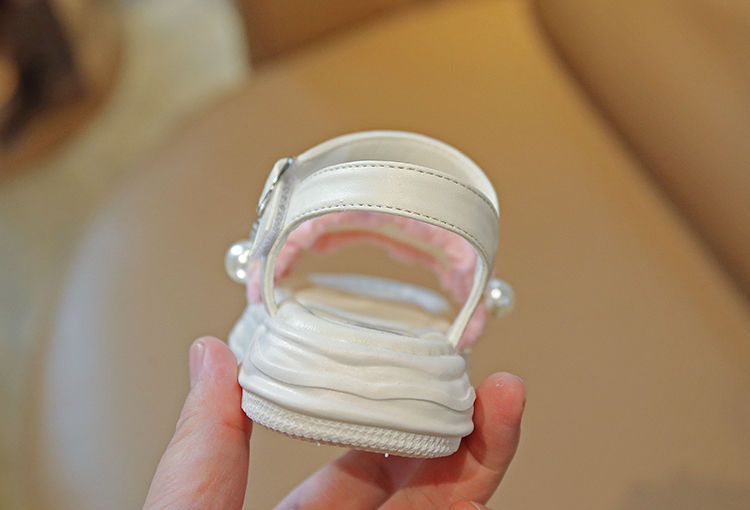 Baby Princess Shoes Girls Kids  Flat Sandals Soft Shoes