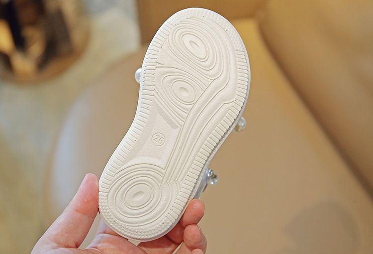 Baby Princess Shoes Girls Kids  Flat Sandals Soft Shoes