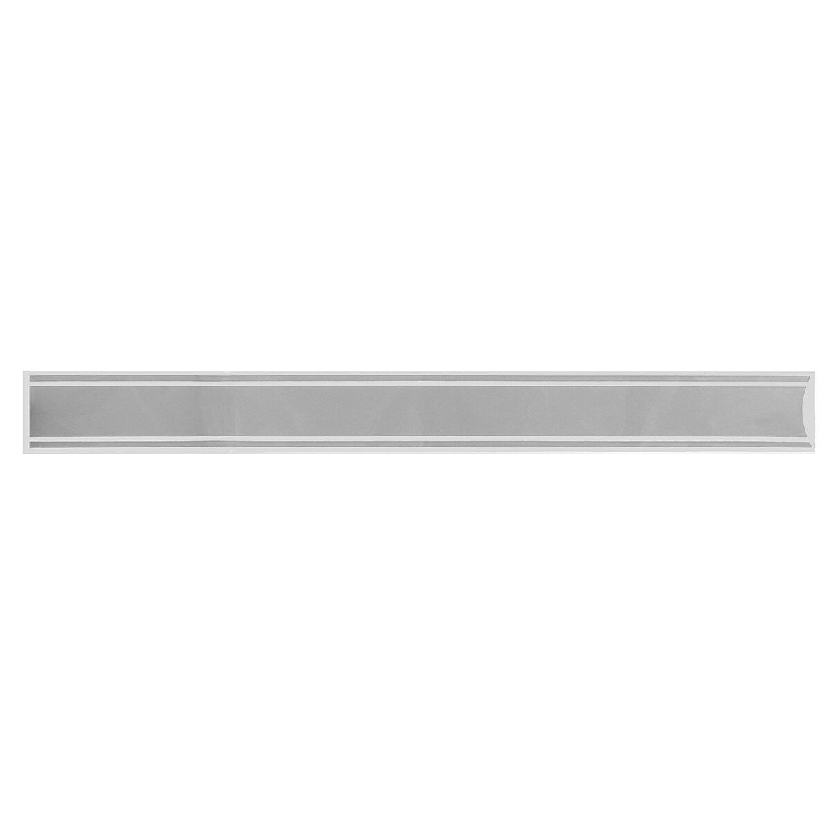 Motorcycle Universal Retro Retrofit Seat Cover Cushion Cover Hump Tail Cover Tail Shell Sticker Silver (silver)