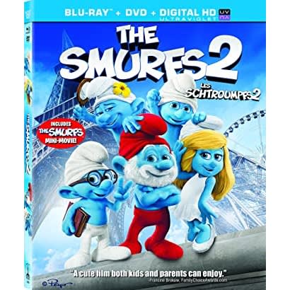 The Smurfs 2 Blu-ray + Dvd + Digital Hd + Uv Ultra Violet