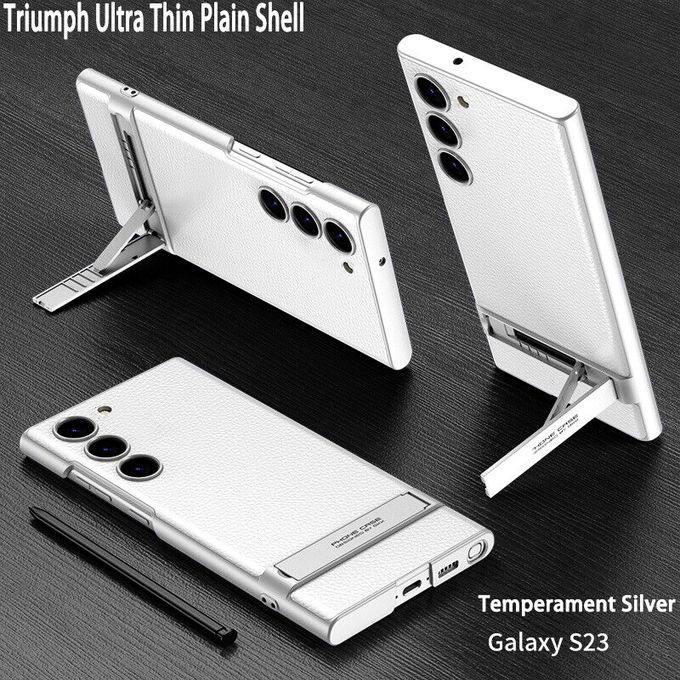 Samsung Galaxy S23 Back Pouch - Cover Case -Extendable Stand