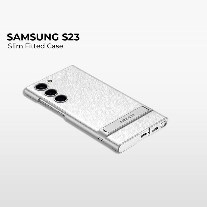 Samsung Galaxy S23 Back Pouch - Cover Case -Extendable Stand