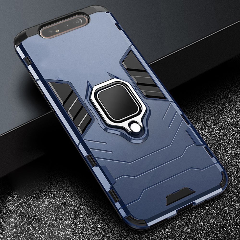 For Samsung Galaxy A80 Case Armor Pc Cover Finger Ring Case