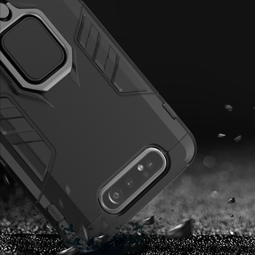 For Samsung Galaxy A80 Case Armor Pc Cover Finger Ring Case