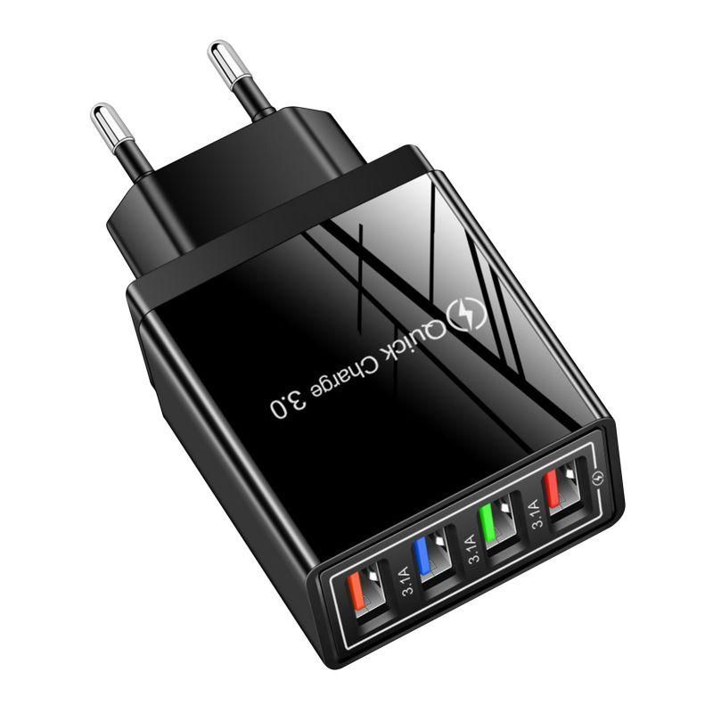 100w Usb Charger Phone Charger 4ports Fast Charging Adap USB