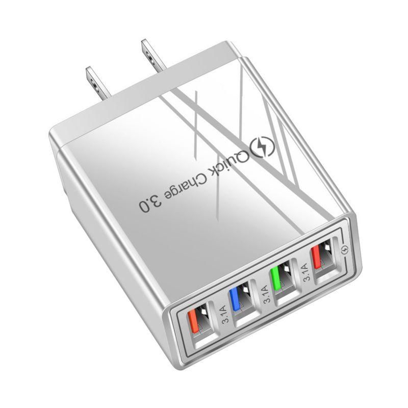 100w Usb Charger Phone Charger 4ports Fast Charging Adap USB