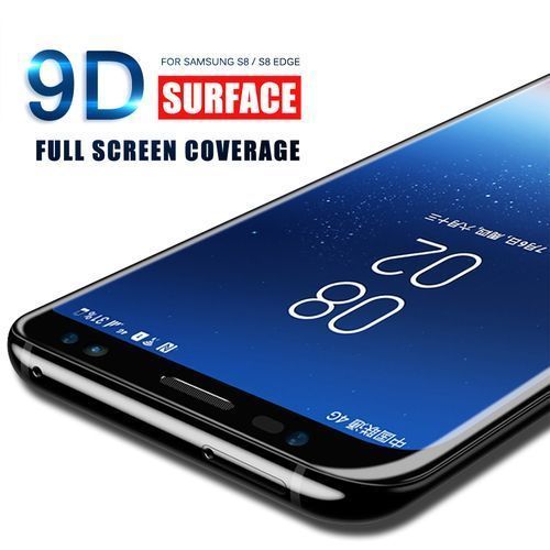9D/10D Full Cover Tempered Glass On The For Samsung Galaxy S9, S9 Plus, S8, S8 Plus, Note 8, Note 9, S7 & S7 Edge Protective Film