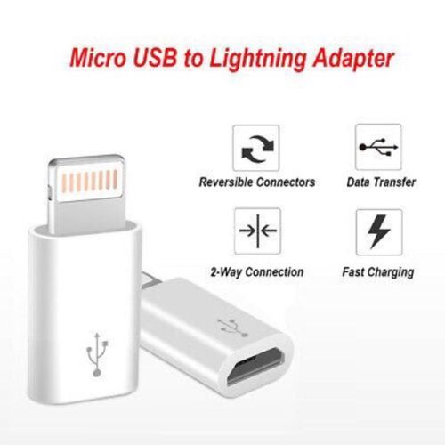 Iphone To Android Micro USB OTG Adapter For Charging & Data Sync