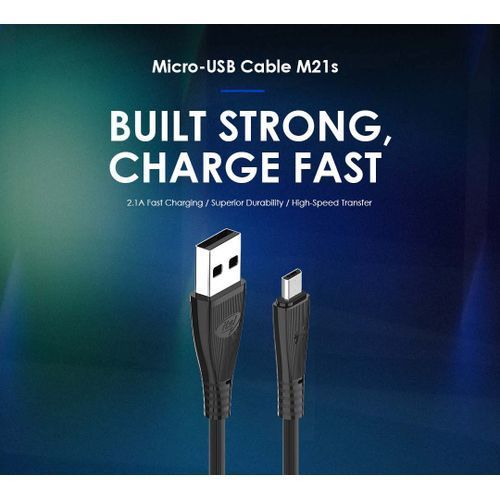 3PCS 2.1A Fast Charging Superior Durability Micro USB Cable