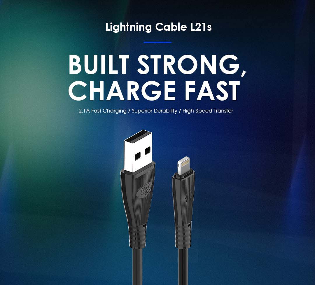ICD-L21S 2.1A Durable Lightning Charging Cable