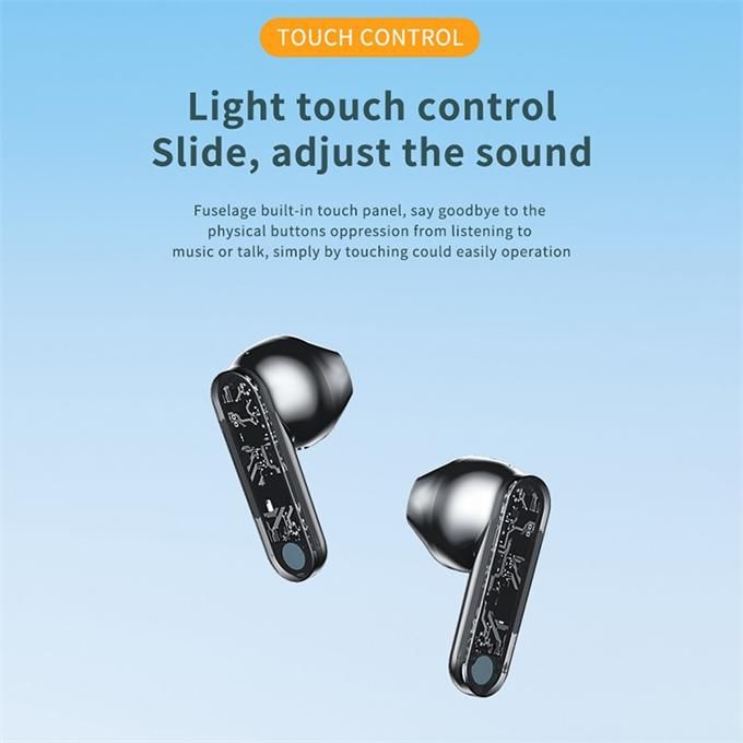 Wireless Noise Canceling Headphones 3D Stereo Music In-Ear Earbuds