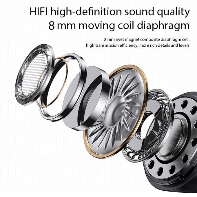 Wireless Noise Canceling Headphones 3D Stereo Music In-Ear Earbuds