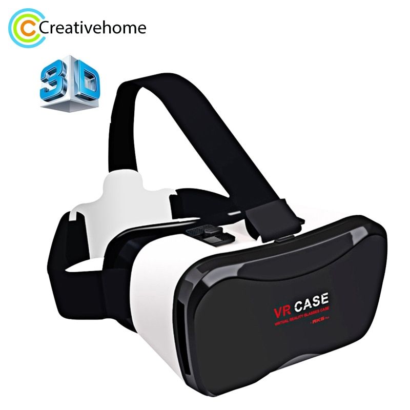 3D VR Glass Virtual Reality Glasses VR Cases 5 Plus 3d Glass For Iphone Huawei 6 Sony Xperia Z Smart Phone Android 4.0-6.3'' ABDSW