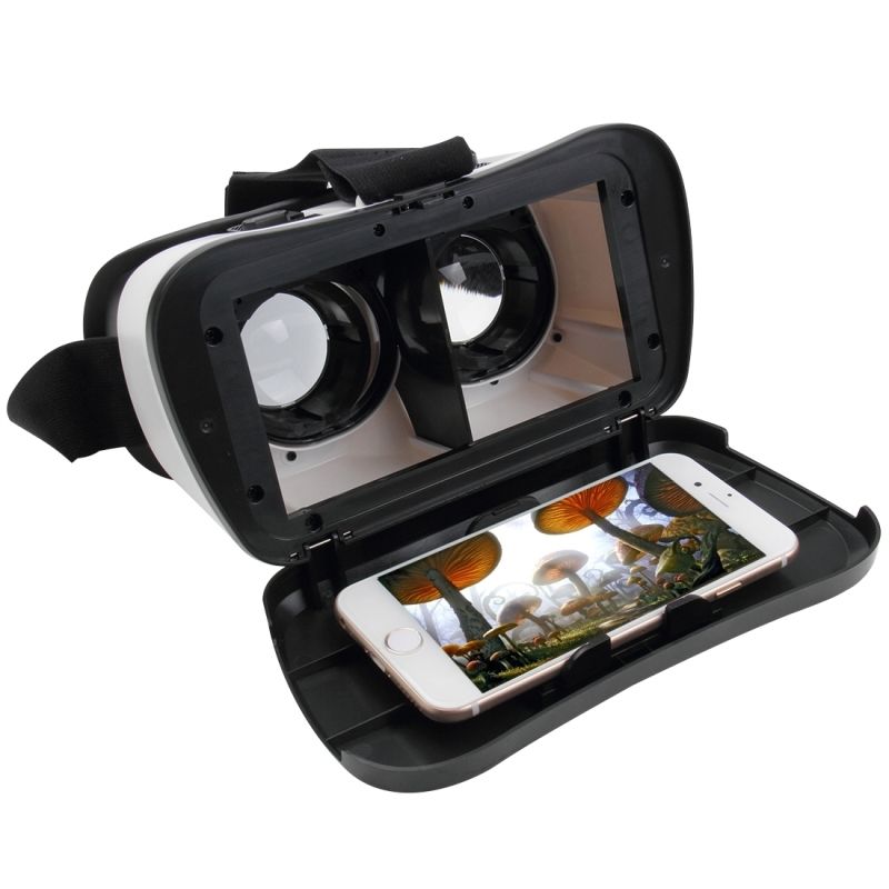 3D VR Glass Virtual Reality Glasses VR Cases 5 Plus 3d Glass For Iphone Huawei 6 Sony Xperia Z Smart Phone Android 4.0-6.3'' ABDSW