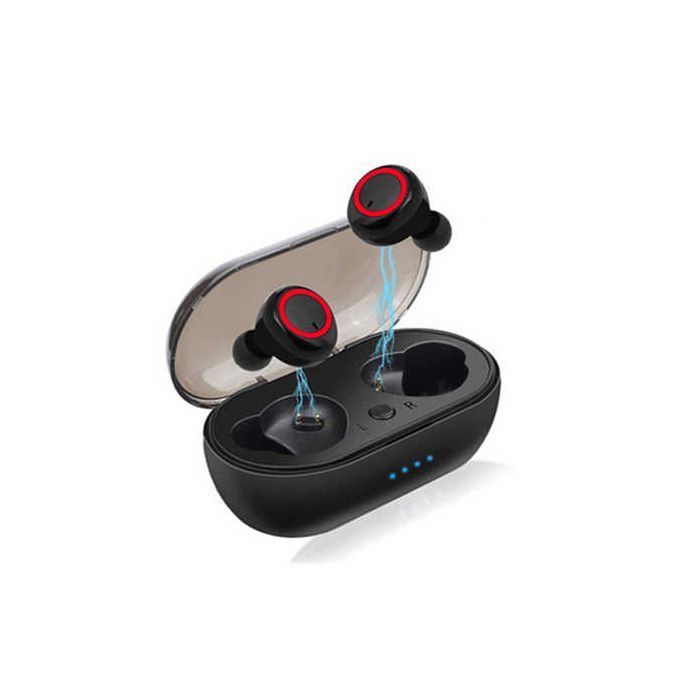 Earbuds Bluetooth-Compatible Wireless Earphones Waterproof Sport Headset Noise Canceling With Microphones Gamin