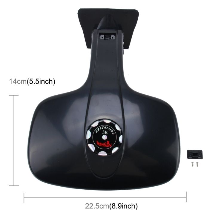 Car SUV Rear Window WIde-angle View Backup Auxiliary Mirror