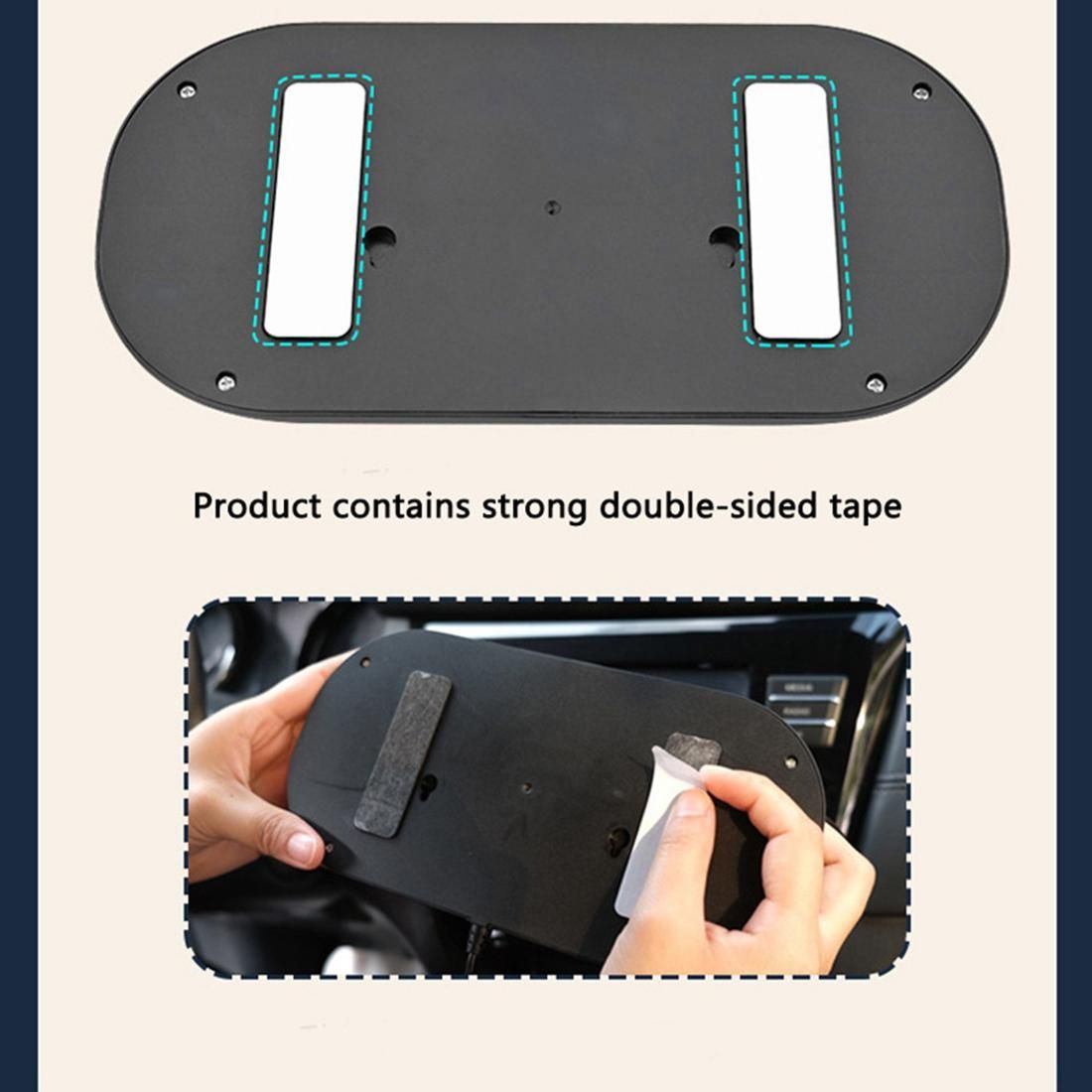 Portable Car Cooling Fan 12V USB Mini Dual Head Cooler Fan
