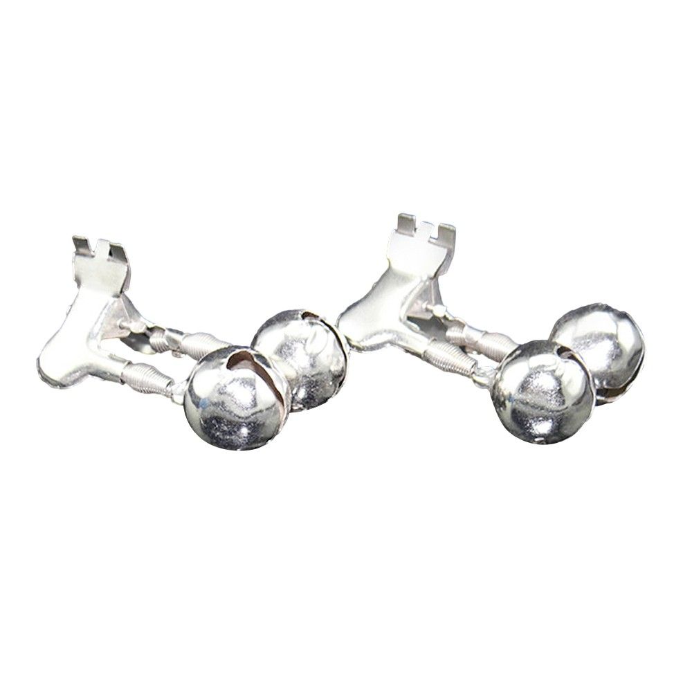 30pcs Fishing Rod Alarm Dual Alert Bells Rings Fishing